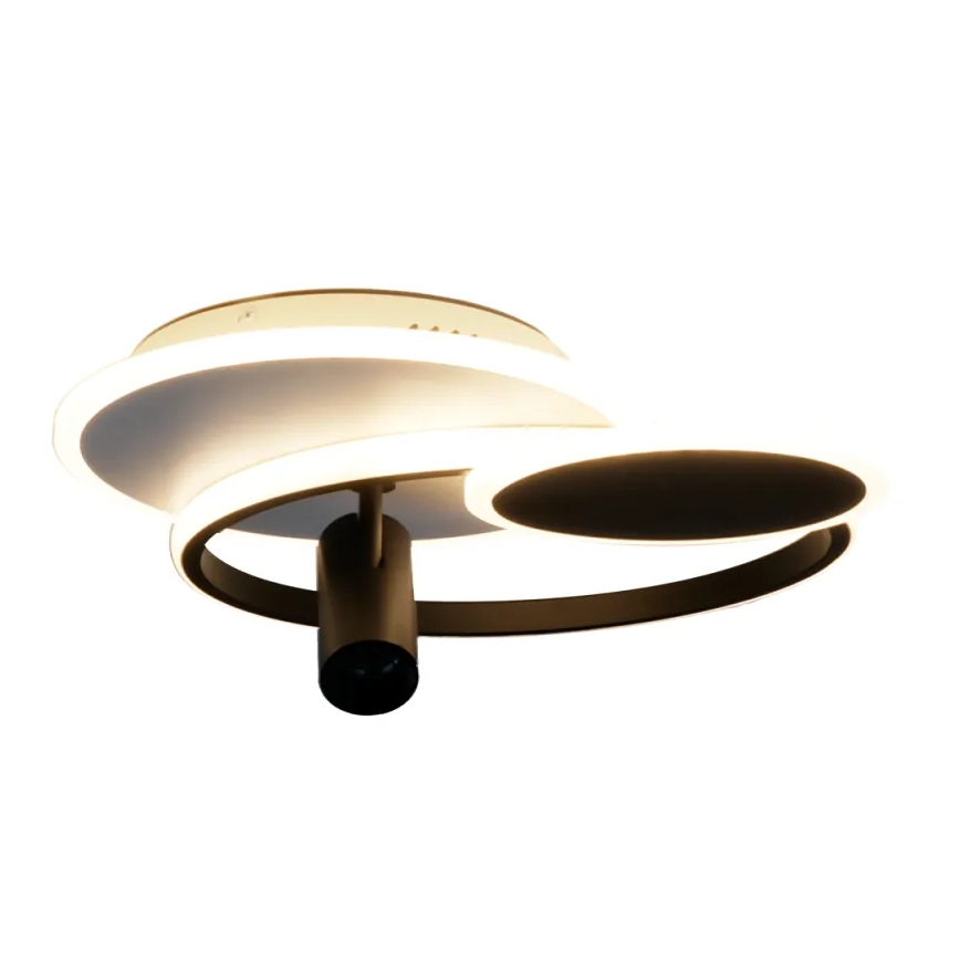 LED Hämardatav laevalgusti LED/65W/230V 3000-6500K valge/must + kaugjuhtimispult