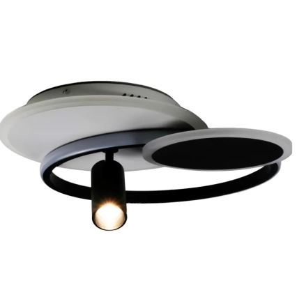 LED Hämardatav laevalgusti LED/65W/230V 3000-6500K valge/must + kaugjuhtimispult