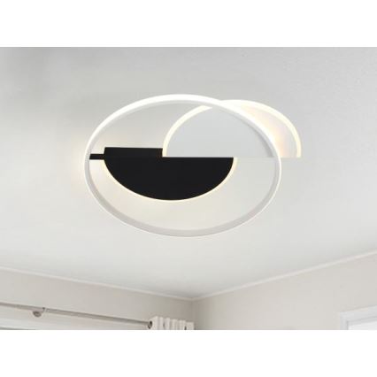 LED Hämardatav laevalgusti LED/70W/230V 3000-6500K valge/must + kaugjuhtimispult