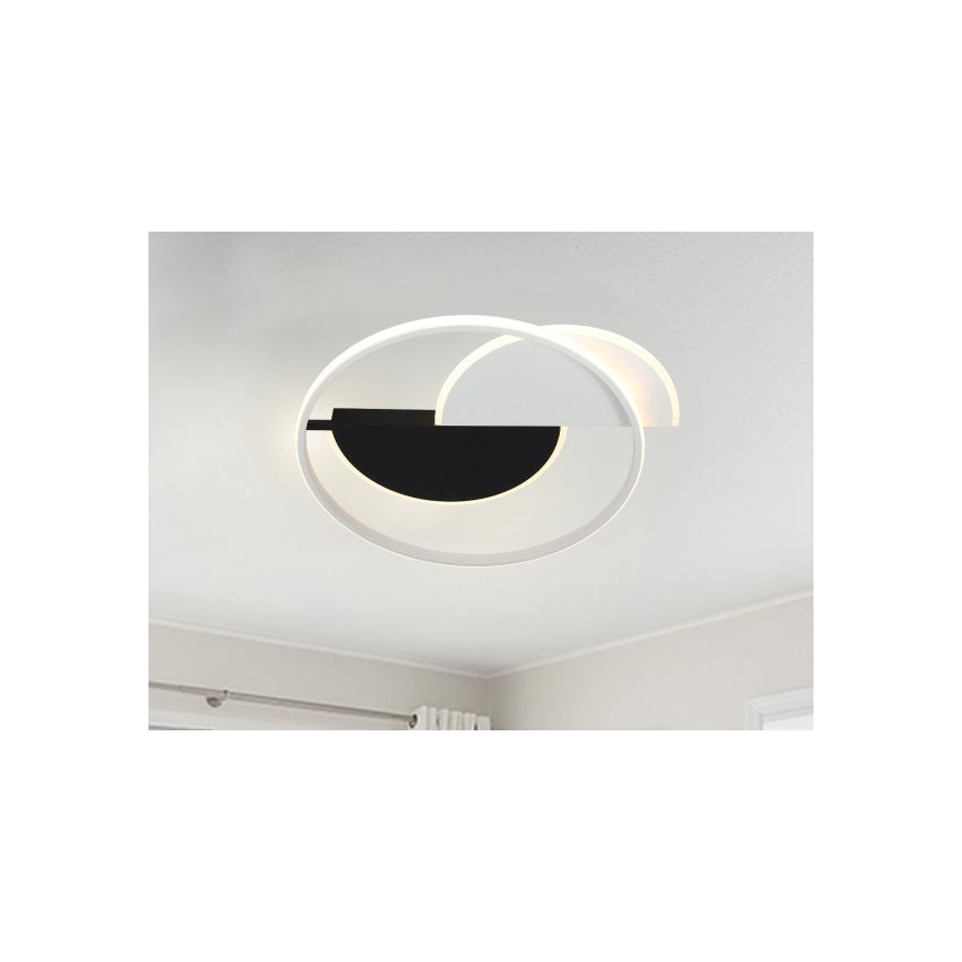 LED Hämardatav laevalgusti LED/70W/230V 3000-6500K valge/must + kaugjuhtimispult