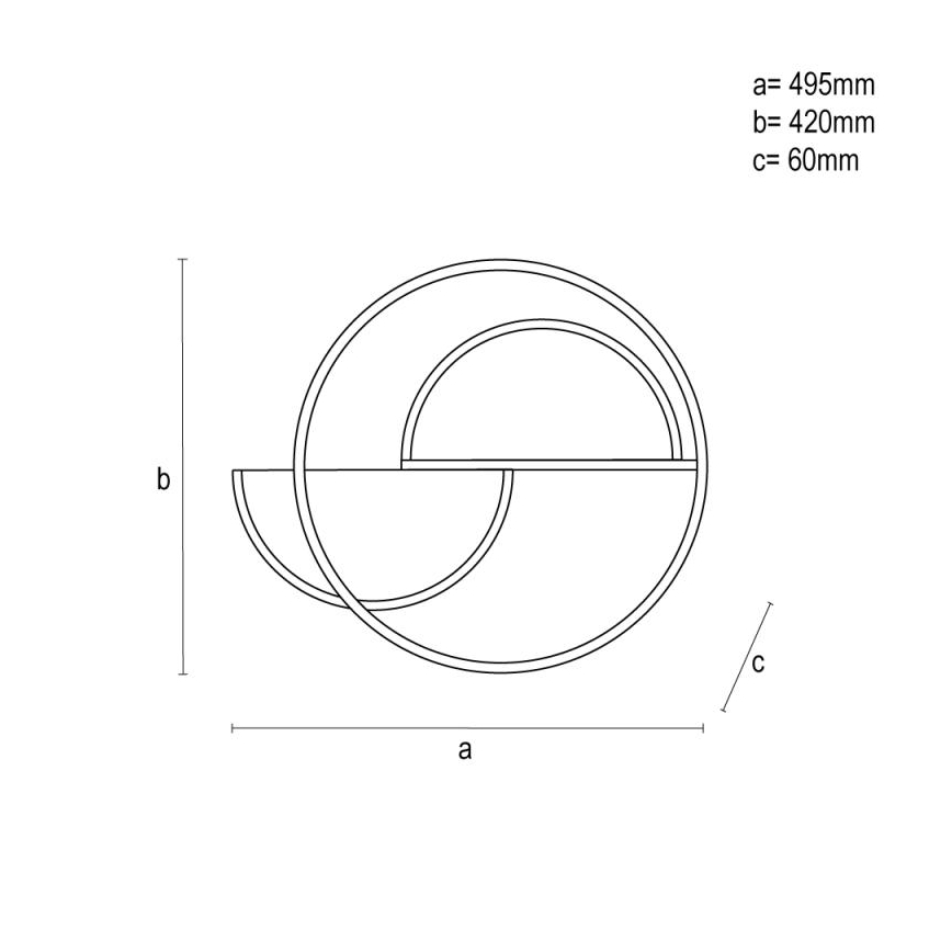 LED Hämardatav laevalgusti LED/70W/230V 3000-6500K valge/must + kaugjuhtimispult