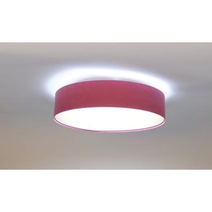 LED Hämardatav laevalgusti SMART GALAXY LED/24W/230V d. 45 cm 2700-6500K Wi-Fi Tuya roosa/kuldne + kaugjuhtimispult