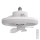 LED Hämardatav valgusti ventilaatoriga LED/30W/230V 3000-6500K valge + kaugjuhtimispult