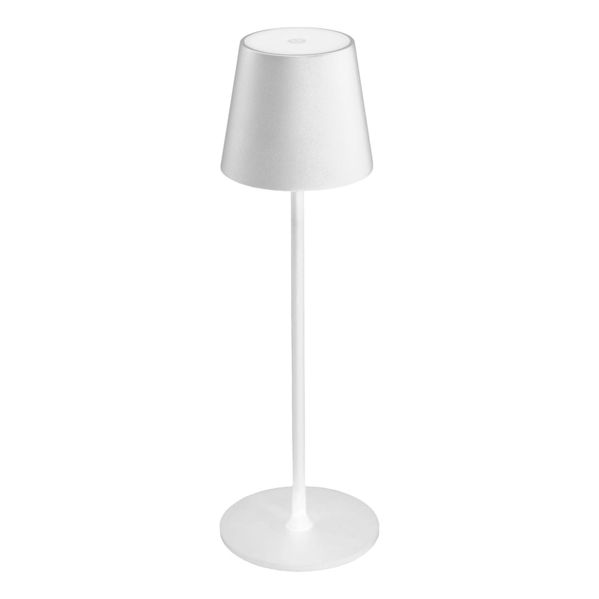 LED Hämardatav väli laetav laualamp LED/4W/4000 mAh 3000/4000/5500K IP44 valge