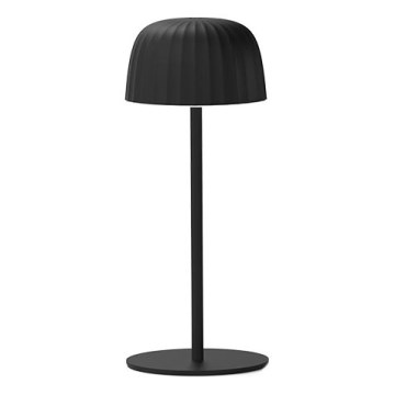 LED Hämardatav väli laetav laualamp VIVIEN LED/3W/5V 2700K 1600 mAh IP54 must