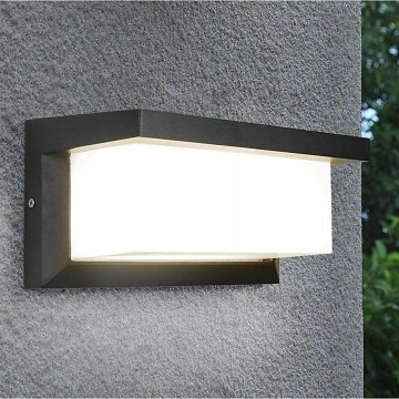 LED hämardatav välisseinavalgusti NEELY 1xE27/6W/230V 2700-6500K IP54 antratsiit