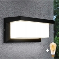 LED hämardatav välisseinavalgusti NEELY 1xE27/W/230V 2700-6500K IP54 must