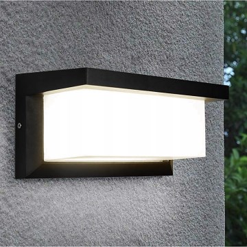 LED hämardatav välisseinavalgusti NEELY 1xE27/W/230V 2700-6500K IP54 must
