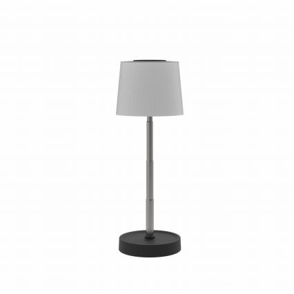 Reguleeritav puutetundlik laetav välitingimustes kasutatav LED-laualamp LED/2W/5V IP44 1200 mAh, hall