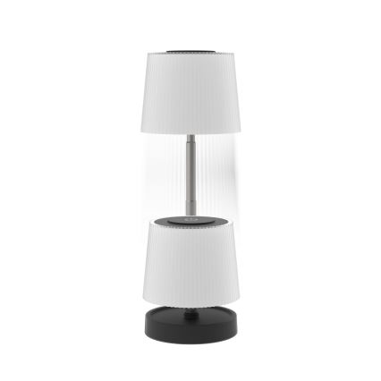 Reguleeritav puutetundlik laetav välitingimustes kasutatav LED-laualamp LED/2W/5V IP44 1200 mAh, hall