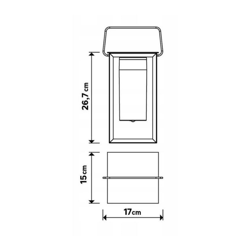 LED Hämardatav välivalgusti MESHY LED/2W/5V IP44