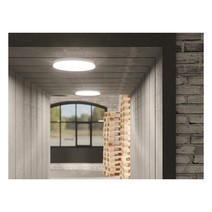 Hämardatav vannitoa LED-laevalgusti LED/30W/230V 3000/4000/5000K läbimõõt 38 cm IP54