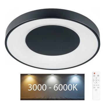 LED-hämardatav vannitoa laelamp WITOLD LED/48W/230V, läbimõõt 38,5 cm, 3000-6000K, IP44 + kaugjuhtimispult