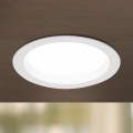 LED hämardatav vannitoa süvistatud laevalgusti OFFICE LED/10W/230V 3000/4000/6000K läbimõõt 9,5 cm UGR<19 IP44 valge