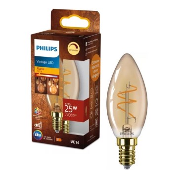 LED-hämardatav VINTAGE-pirn Philips B35 E14/3,1W/230V 2200K CRI 90