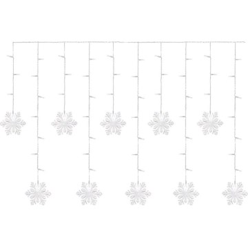 LED jõulukardin 60xLED/1,35W 635x50 cm külmvalge