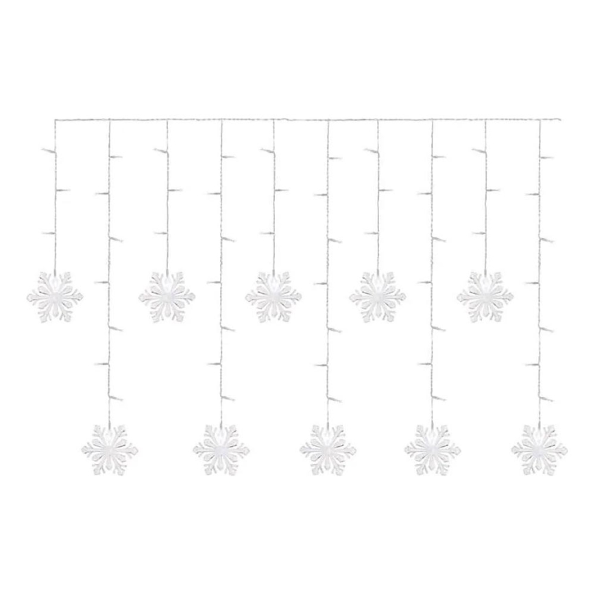 LED jõulukardin 60xLED/1,35W 635x50 cm külmvalge