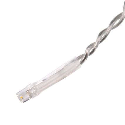 LED jõulukardin ESTELLA 47 LED-i/8 funktsiooni 3,5 m soe valge
