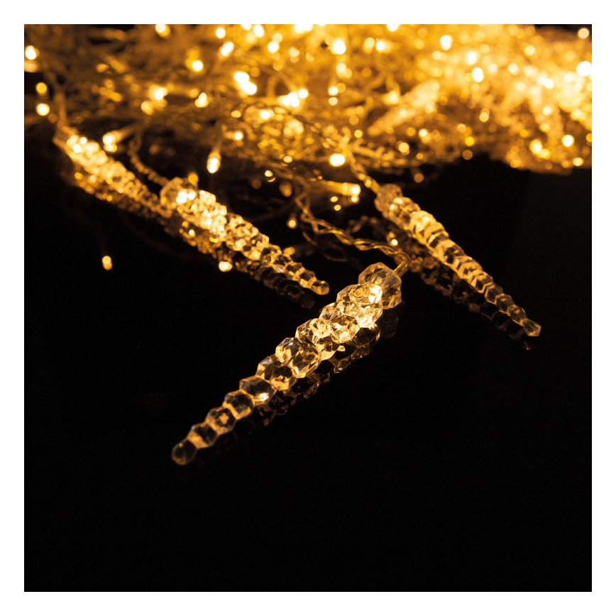 LED jõulukardin välistingimustesse 180xLED 3,5x0,7 m IP44 soe valge