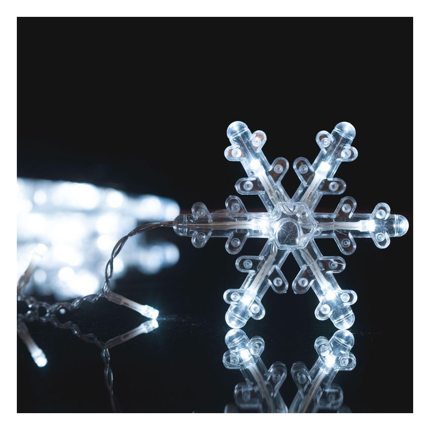 LED jõulukardin välitingimustesse 224xLED 3,5x0,75 m IP44 külmvalge