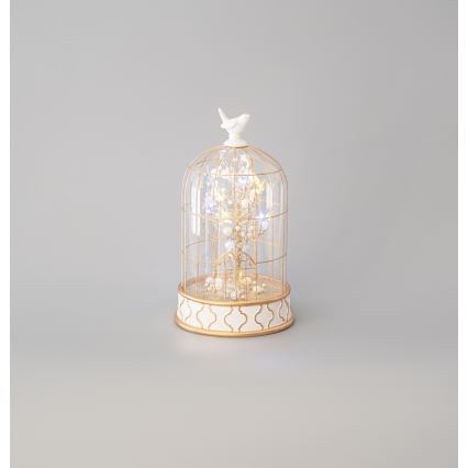 LED Jõulukaunistus 12xLED/3xAAA soe valge