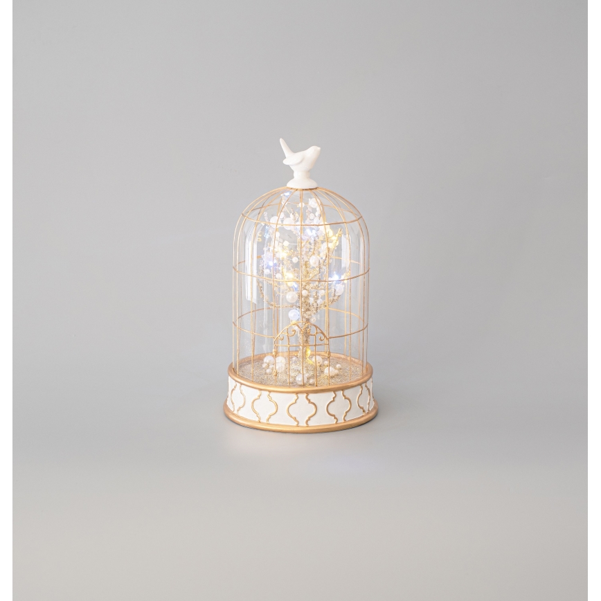 LED Jõulukaunistus 12xLED/3xAAA soe valge