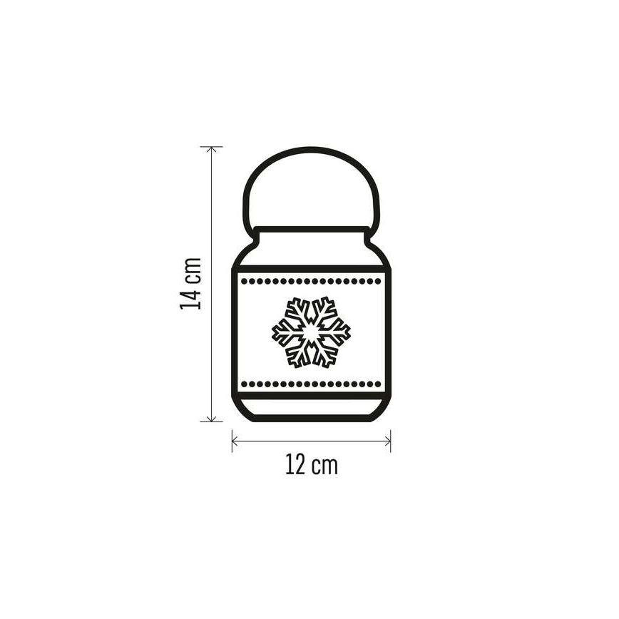 LED Jõulukaunistus 1xLED/3xAAA valge
