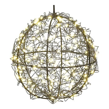 LED-jõulukaunistus 200xLED/230V, läbimõõt 20 cm