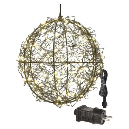 LED-jõulukaunistus 200xLED/230V, läbimõõt 20 cm