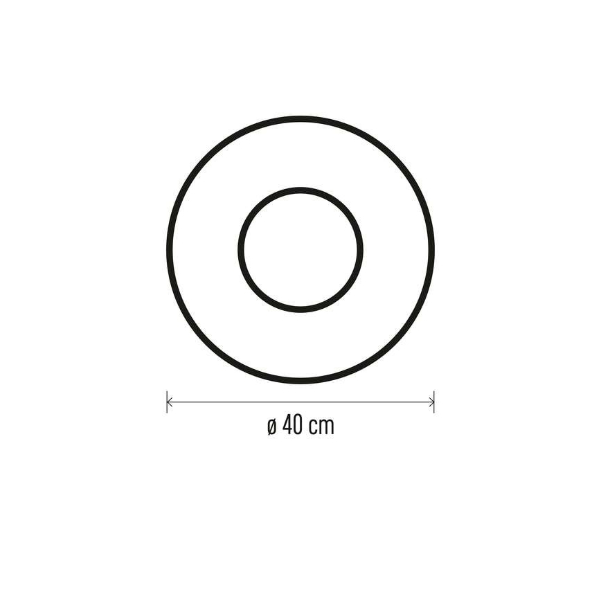 LED Jõulukaunistus 20xLED/2xAA d. 40 cm