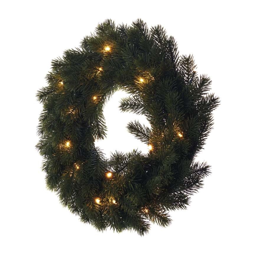 LED Jõulukaunistus 20xLED/2xAA d. 40 cm