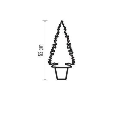 LED Jõulukaunistus 20xLED/3xAA