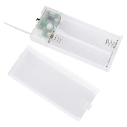 LED Jõulukaunistus 40xLED/2xAA soe valge linn