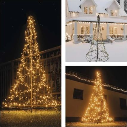 LED jõulukaunistus 480xLED/230V IP44 180 cm