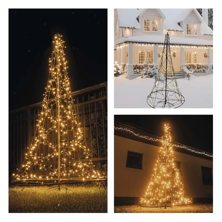 LED jõulukaunistus 480xLED/230V IP44 180 cm
