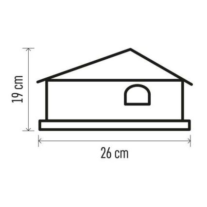 LED Jõulukaunistus 5xLED/3xAA