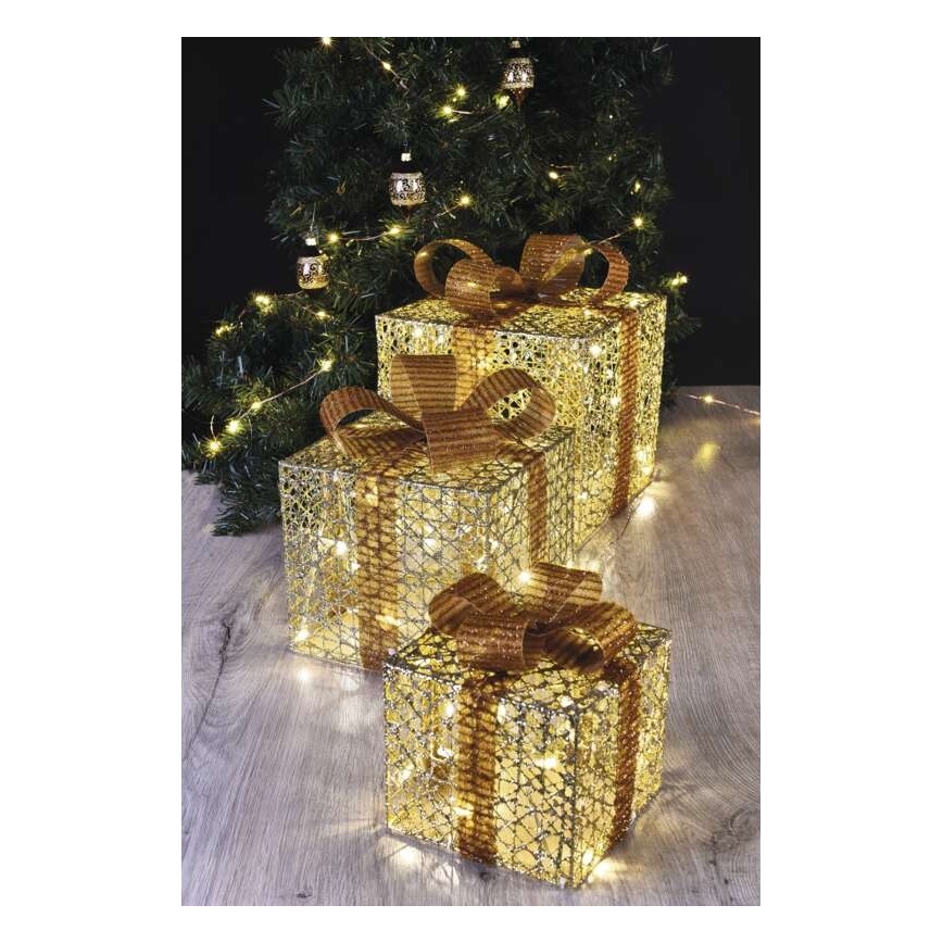 LED Jõulukaunistus 72xLED/1,35W/230V kuldne