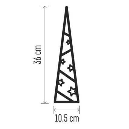 LED Jõulukaunistus 8xLED/2xAA