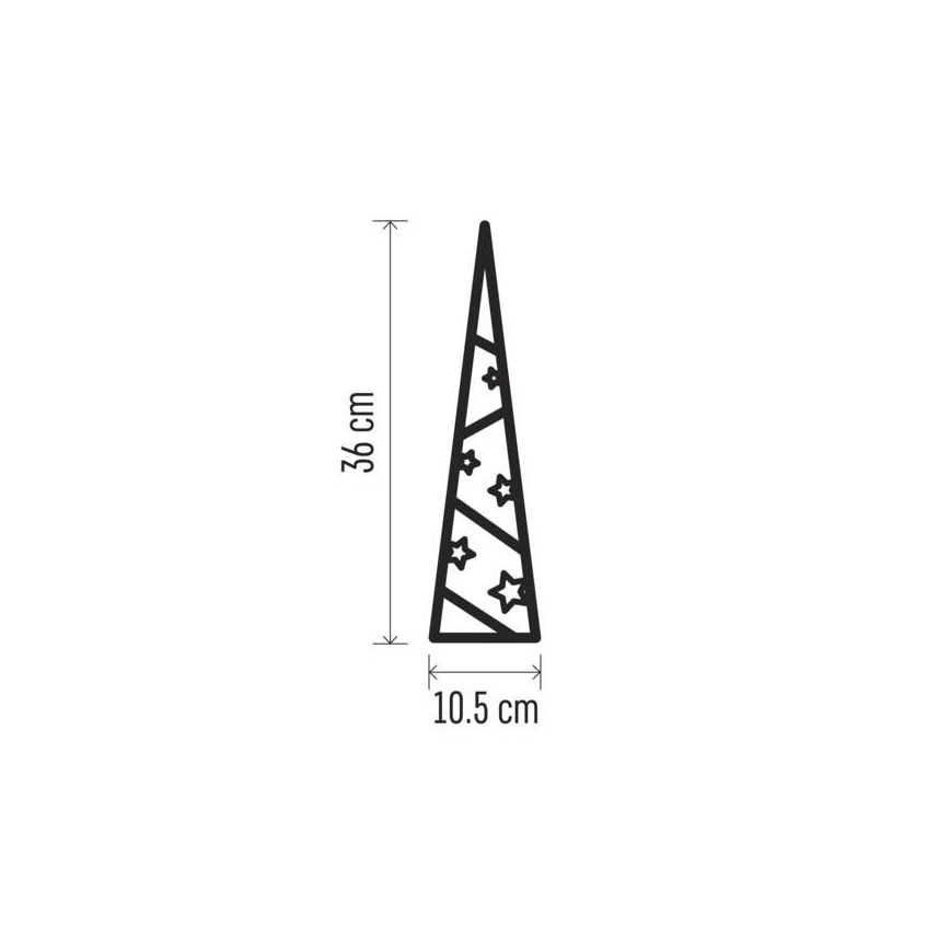 LED Jõulukaunistus 8xLED/2xAA