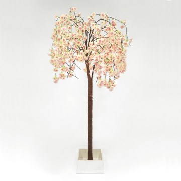 LED Jõulukaunistus kunstpuu CHERRY TREE 84xLED/230V 1,7 m kirss
