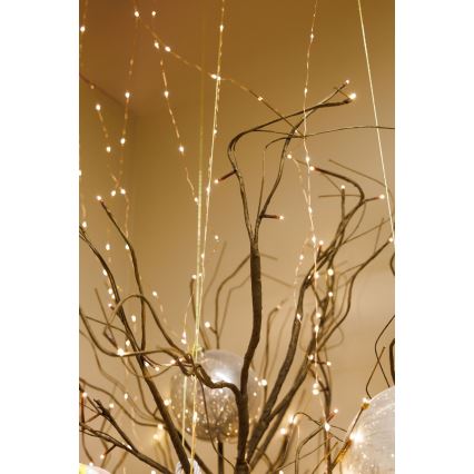 LED Jõulukaunistus kunstpuu TREE 176xLED/230V 2,5 m