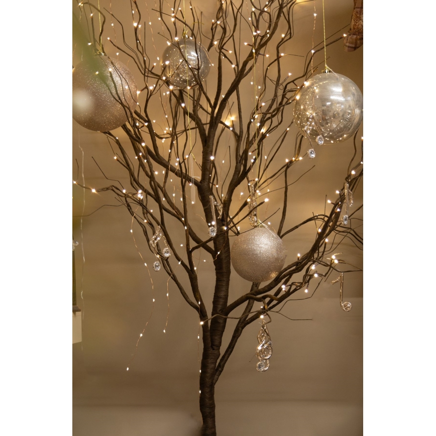 LED Jõulukaunistus kunstpuu TREE 180xLED/230V 1,8 m