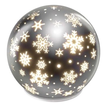LED jõulukaunistus LED/0,3W/3xAA pall läbimõõduga 12 cm