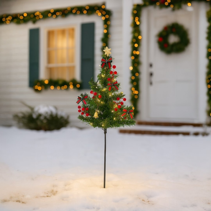 LED jõulukaunistus LED/1W/230V 75 cm IP44 roheline