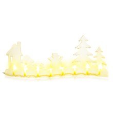 LED Jõulukaunistus LED/2xAA soe valge