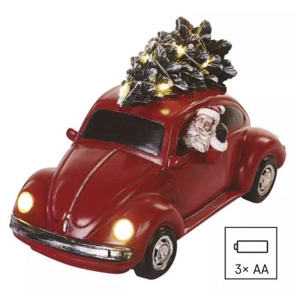 LED Jõulukaunistus LED/3xAA auto