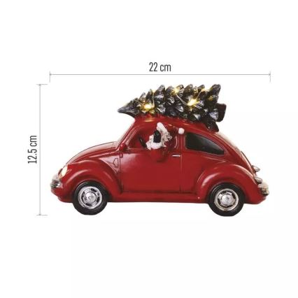 LED Jõulukaunistus LED/3xAA auto