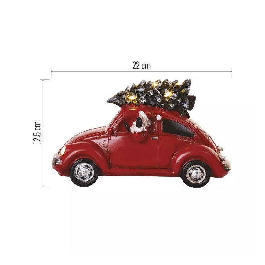 LED Jõulukaunistus LED/3xAA auto