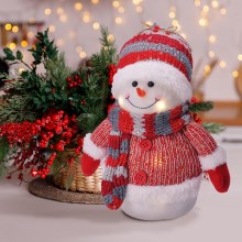 LED Jõulukaunistus LED/3xAA lumememm