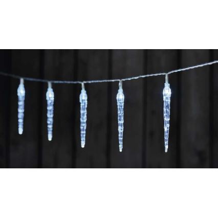 LED Jõulukett 10xLED/2xAA 1,65m